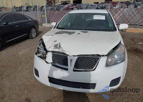 2010 Pontiac Vibe из США, поврежденный, VIN 5Y2SP6E86AZ407467